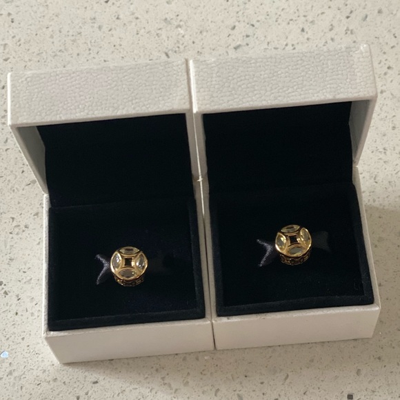 Pandora Jewelry - Pandora Good Fortune Coin Charm (silver) NEW